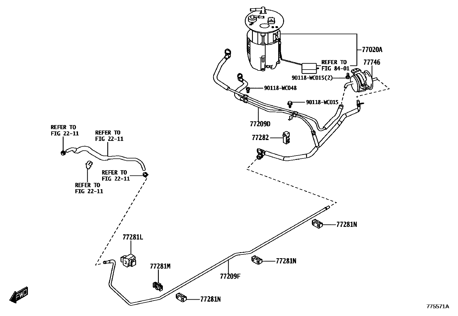 7701 — FUEL TANK & TUBE