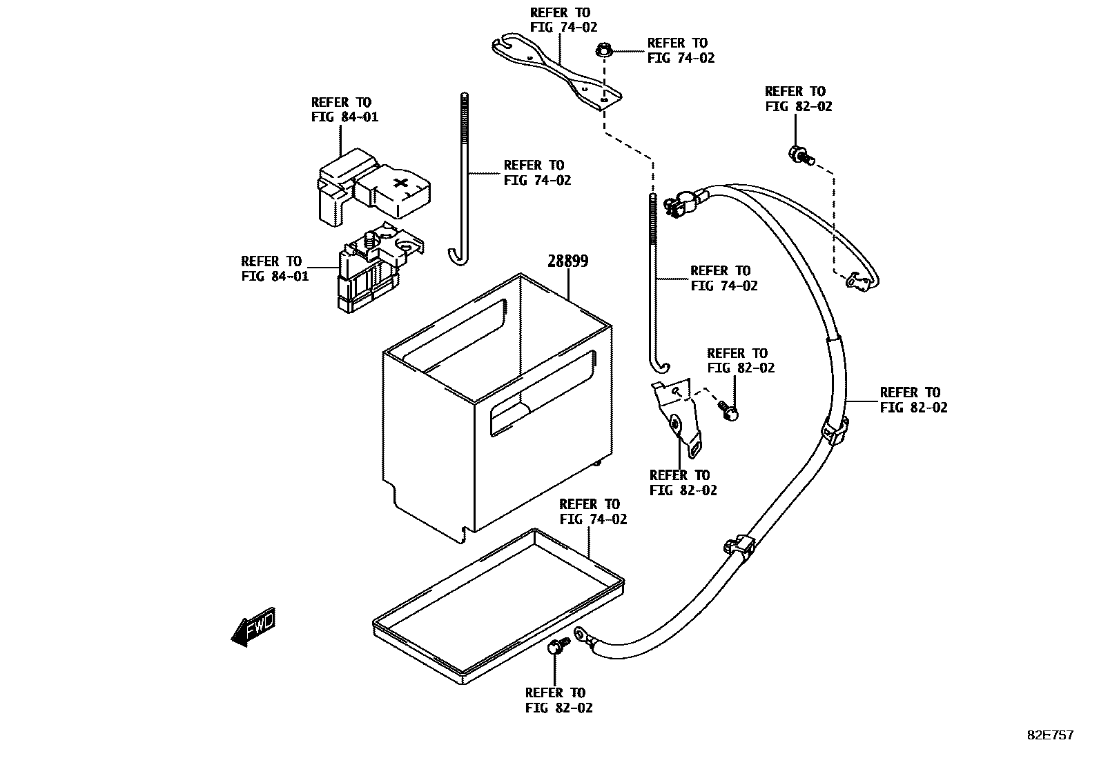 8201 — BATTERY & BATTERY CABLE
