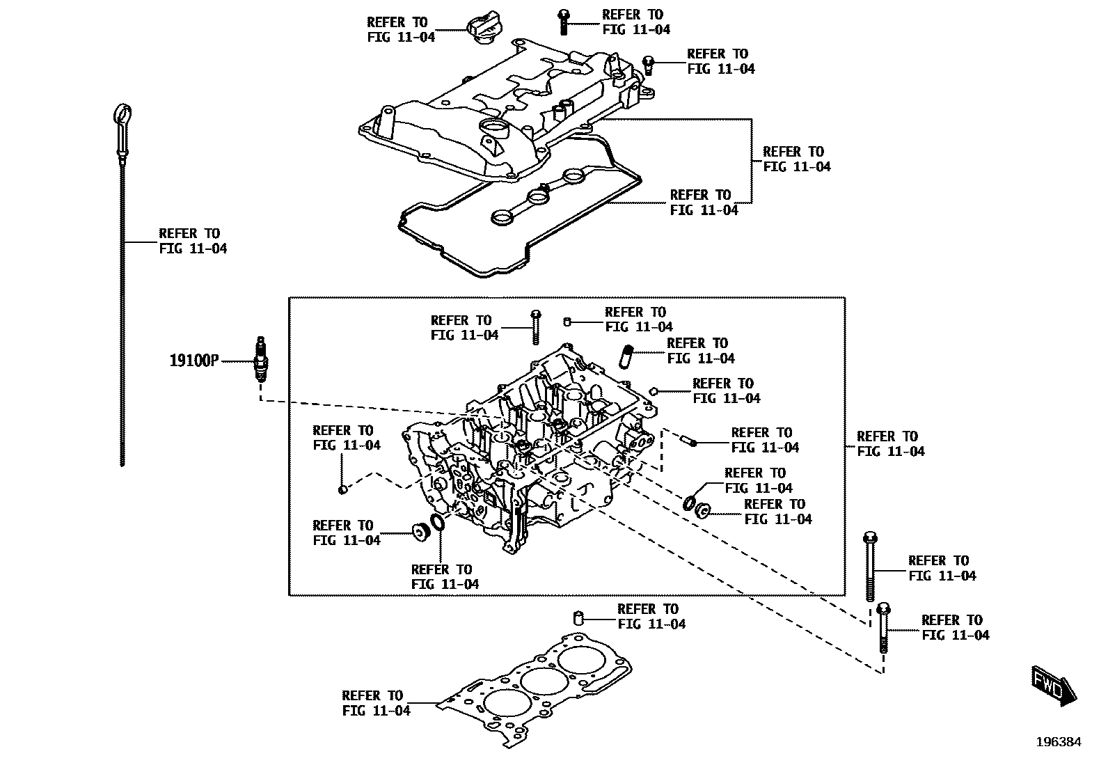 1901 — IGNITION COIL & SPARK PLUG / GLOW PLUG