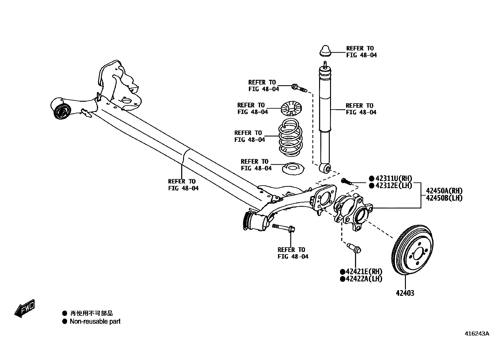 4102 — REAR AXLE SHAFT & HUB