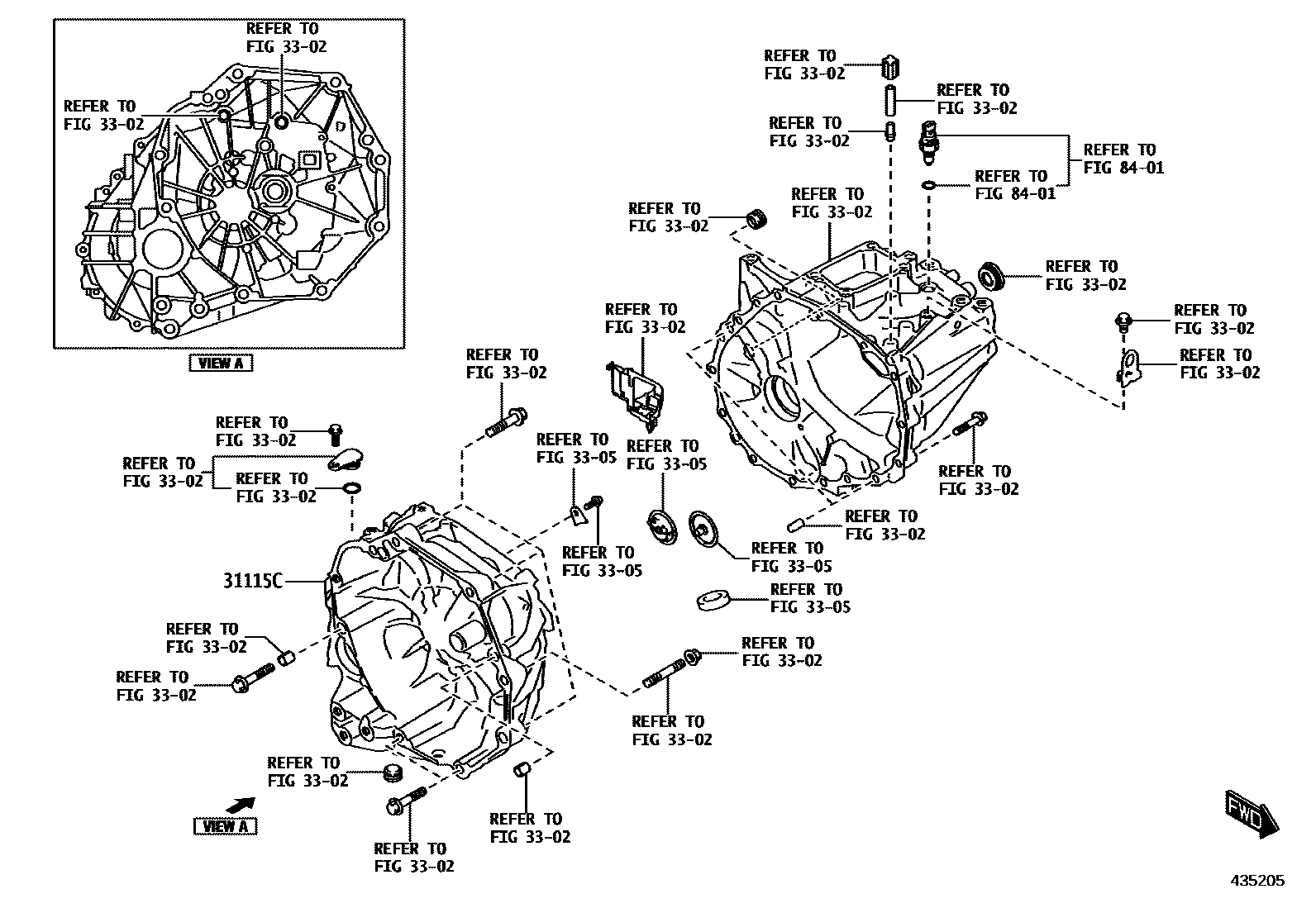 4301 — FRONT AXLE HOUSING & DIFFERENTIAL