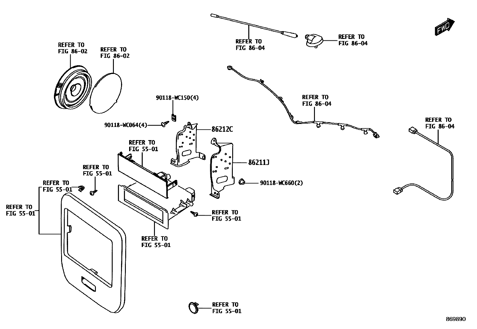 8603 — NAVIGATION & FRONT MONITOR DISPLAY