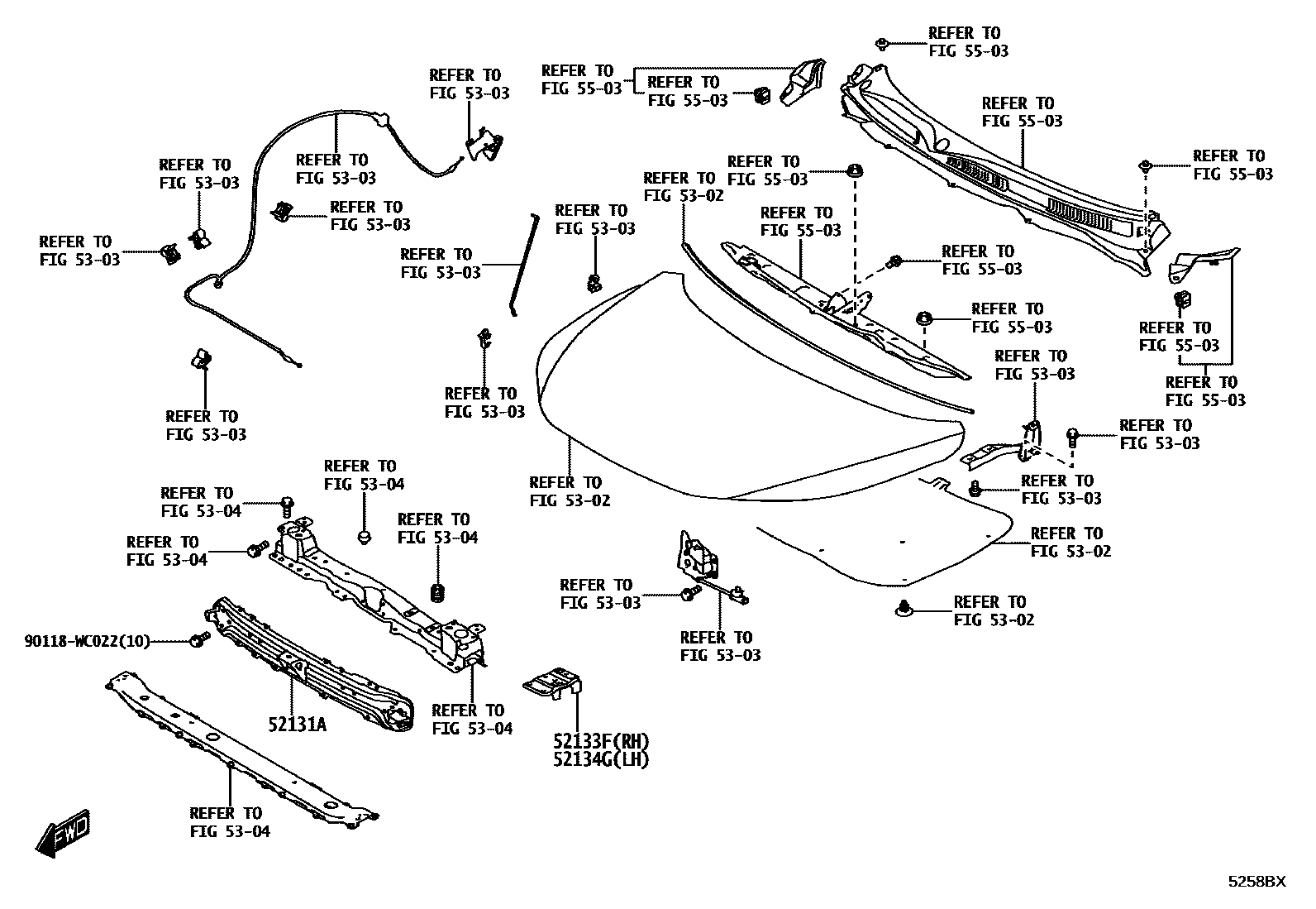 5201 — FRONT BUMPER & BUMPER STAY