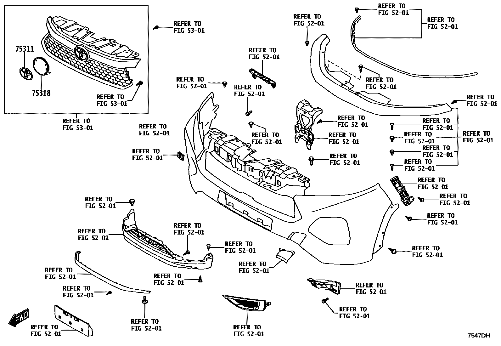 7501 — EMBLEM & NAME PLATE (EXTERIOR & INTERIOR)