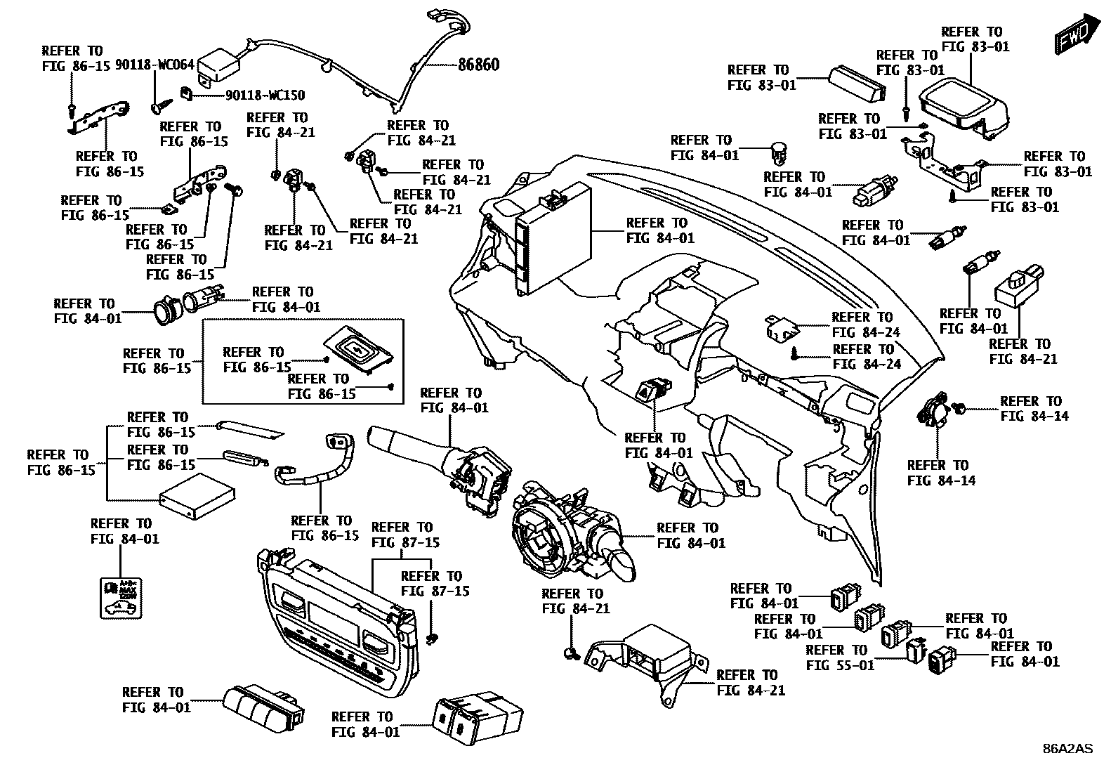 8603 — NAVIGATION & FRONT MONITOR DISPLAY