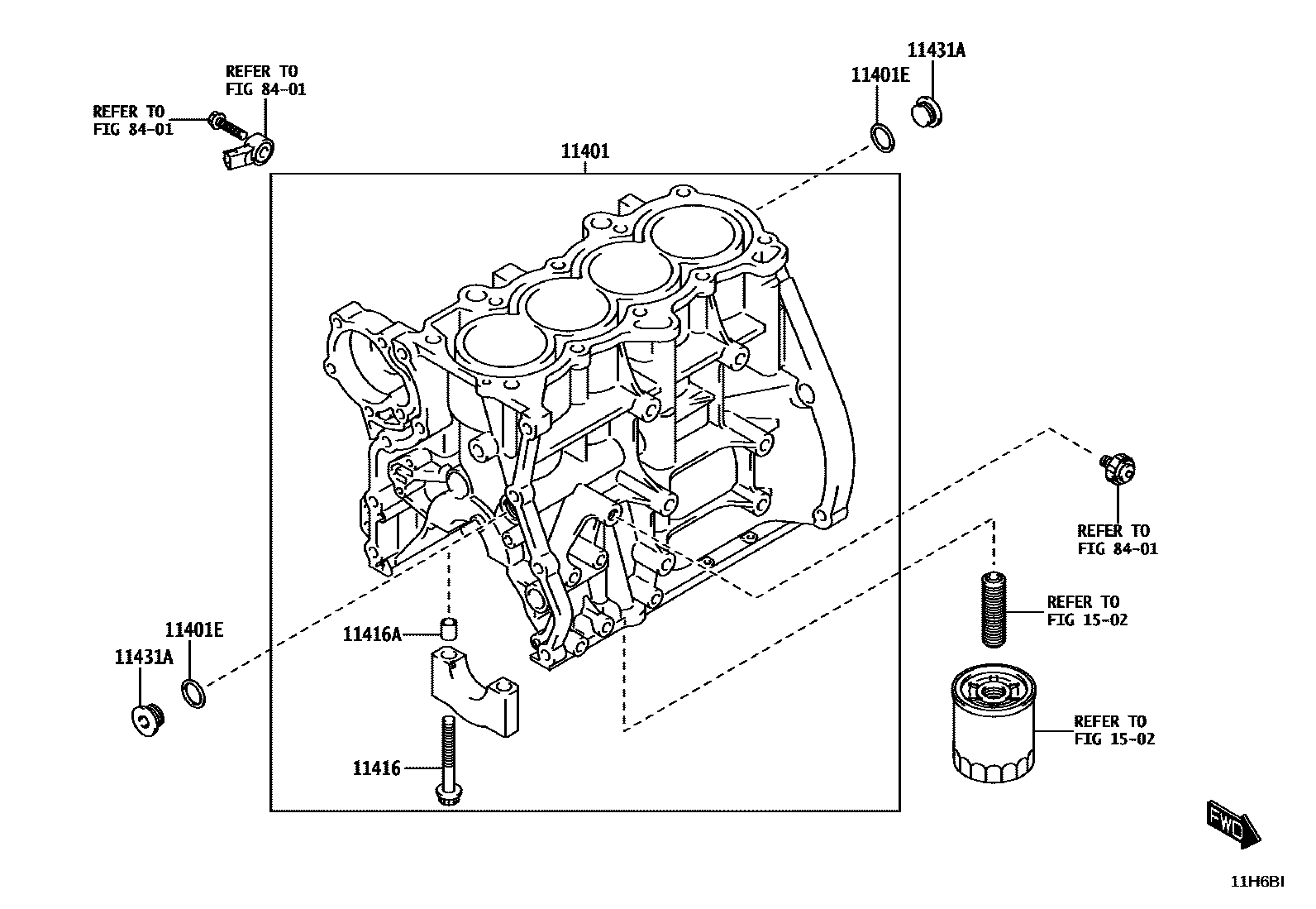 1105 — CYLINDER BLOCK