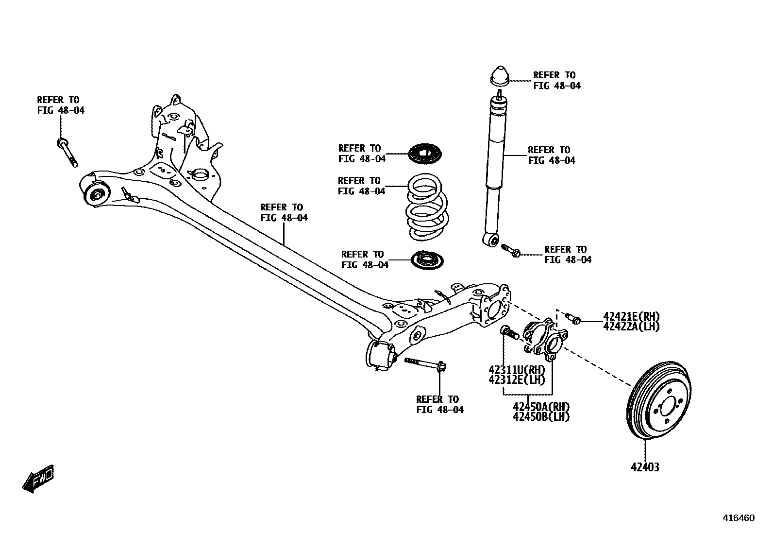 4102 — REAR AXLE SHAFT & HUB