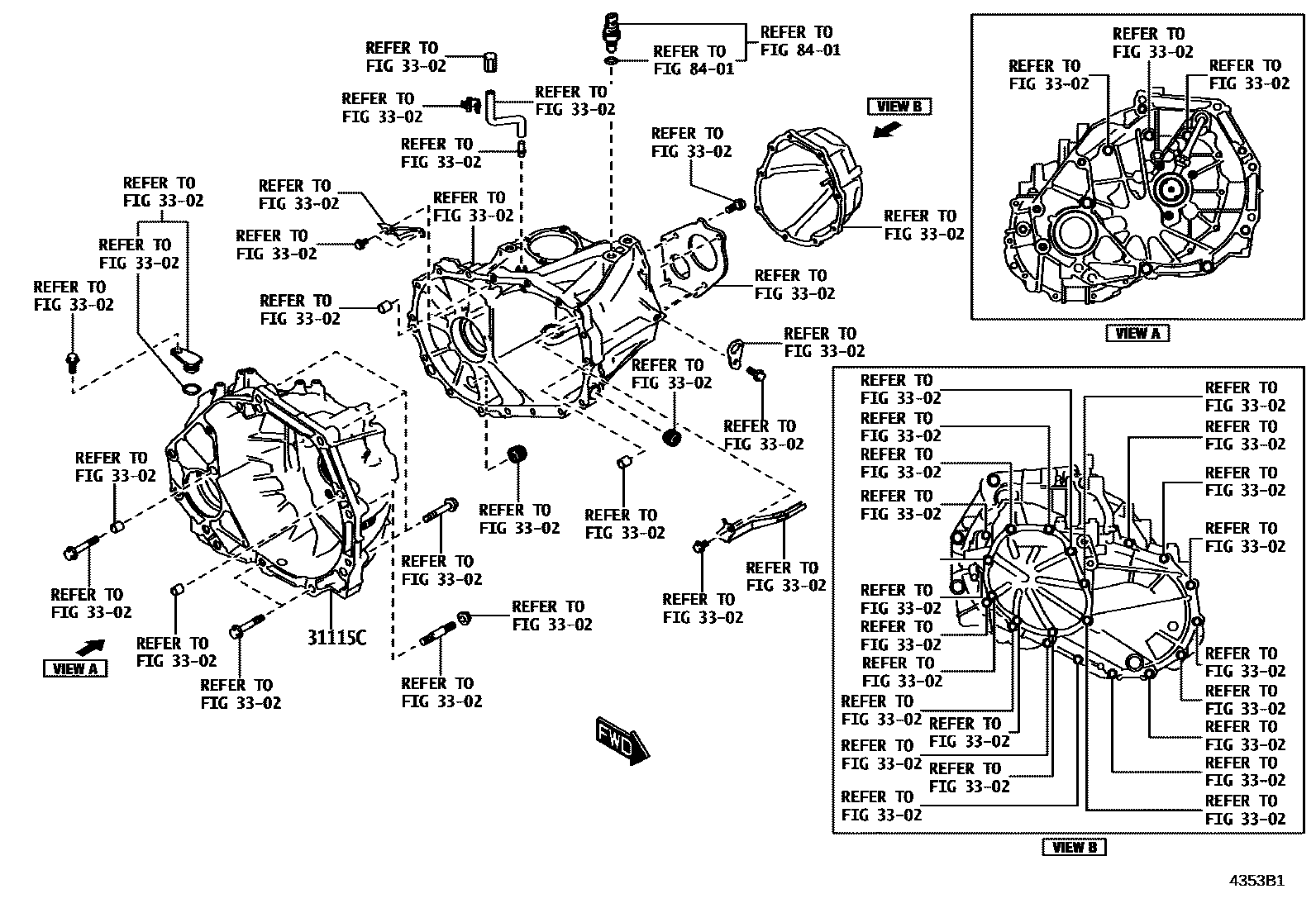 4301 — FRONT AXLE HOUSING & DIFFERENTIAL