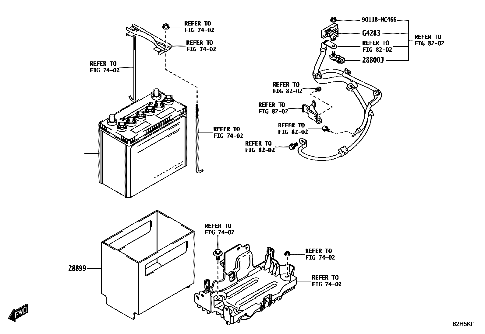 8201 — BATTERY & BATTERY CABLE