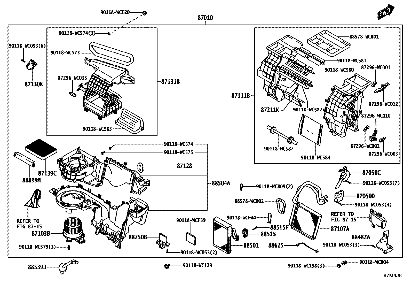 8714 — HEATING & AIR CONDITIONING - COOLER UNIT