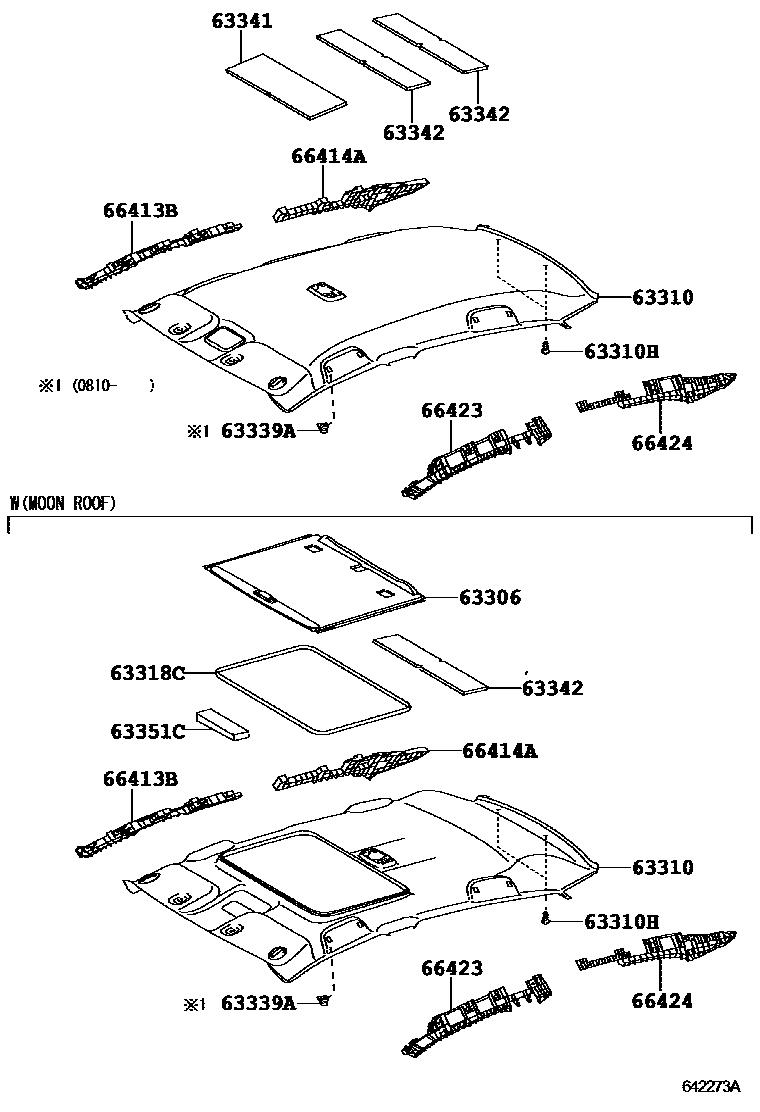 6402 — ROOF HEADLINING & SILENCER PAD