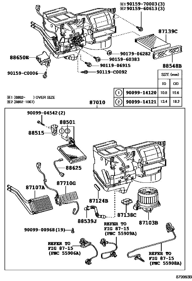 8714 — HEATING & AIR CONDITIONING - COOLER UNIT