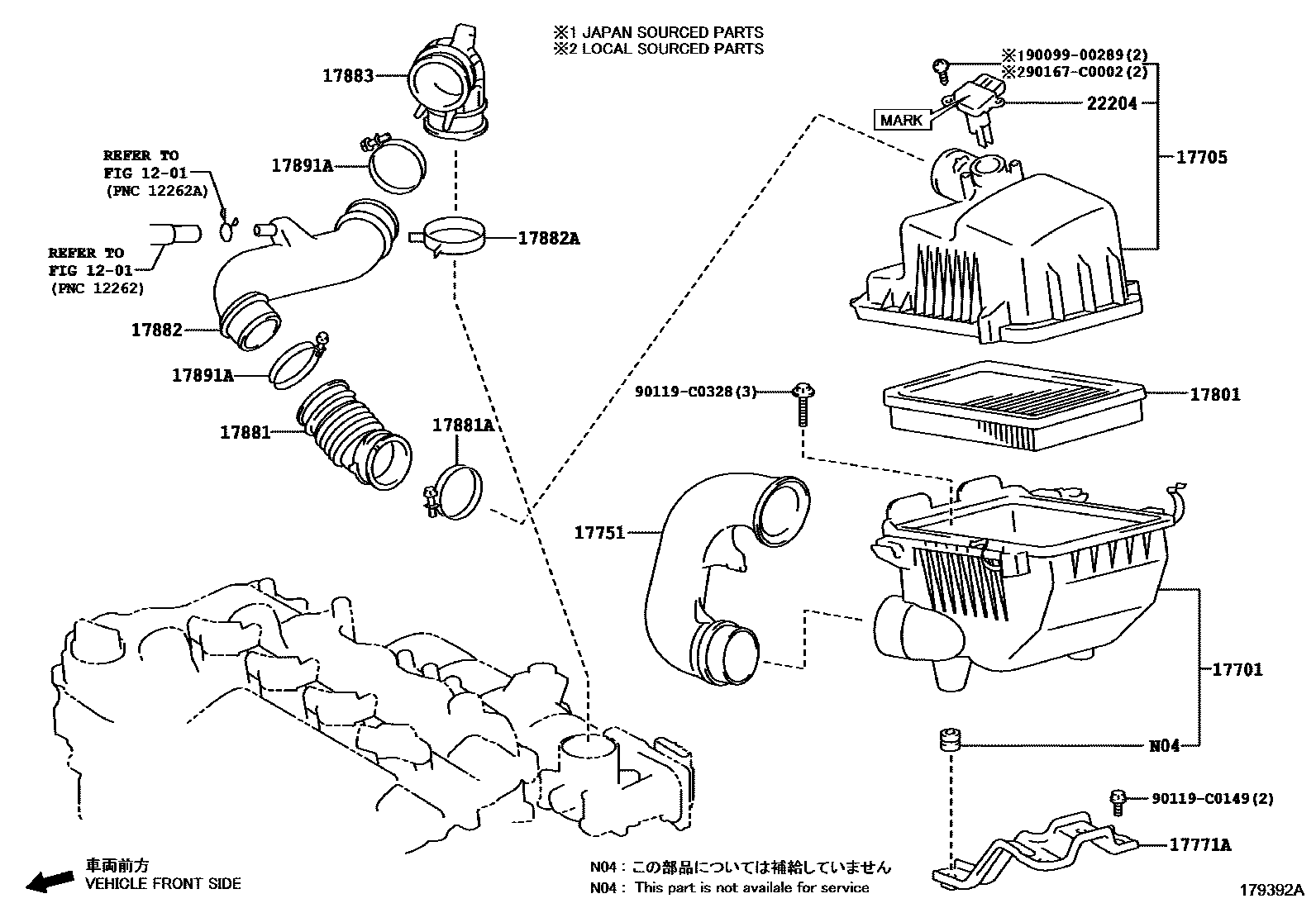 1703 — AIR CLEANER