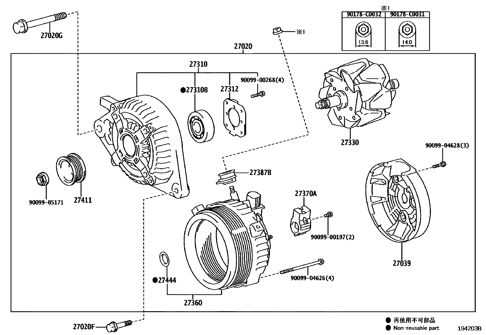 1903 — ALTERNATOR