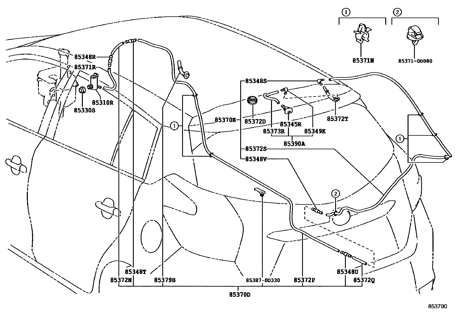8504 — REAR WASHER