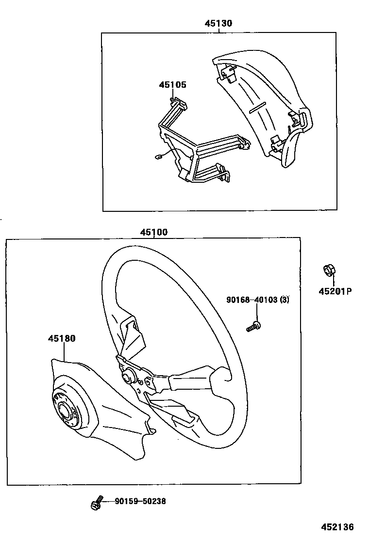4504 — STEERING WHEEL