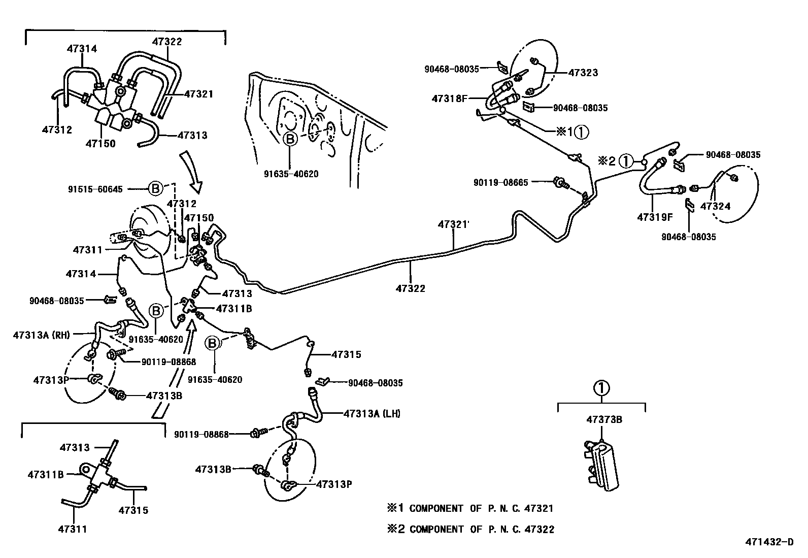 4708 — BRAKE TUBE & CLAMP