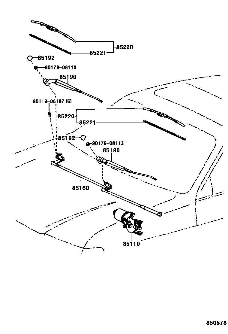 8501 — WINDSHIELD WIPER