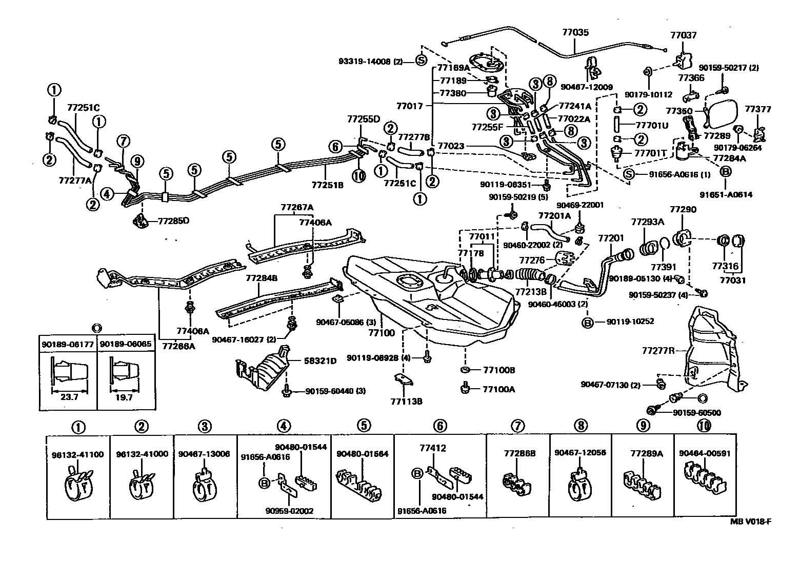 7701 — FUEL TANK & TUBE