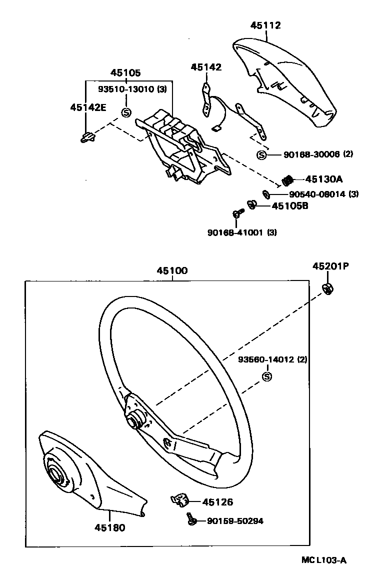 4504 — STEERING WHEEL