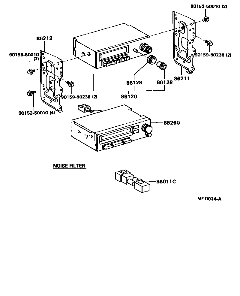 8601 — RADIO RECEIVER & AMPLIFIER & CONDENSER