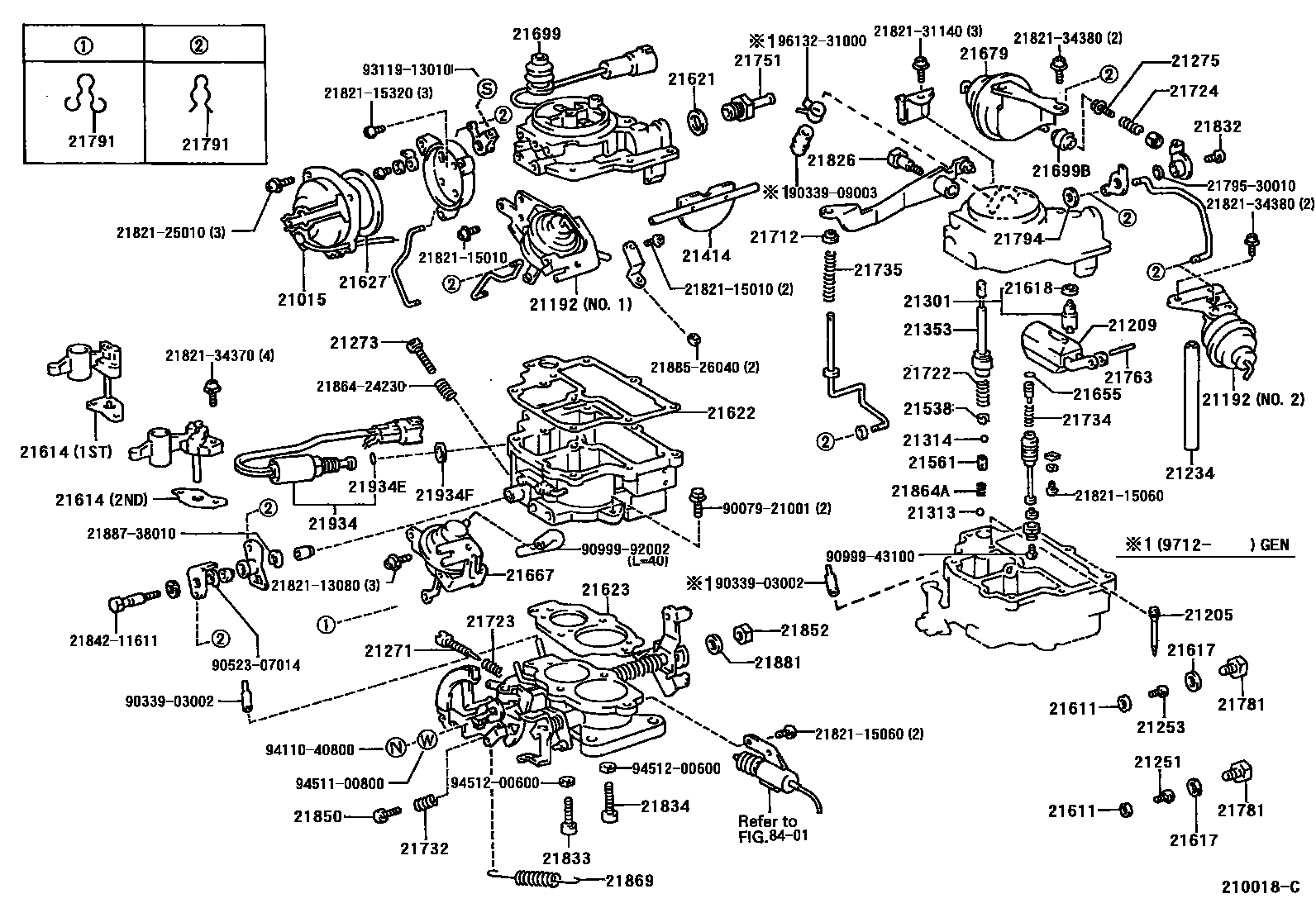 2103 — CARBURETOR