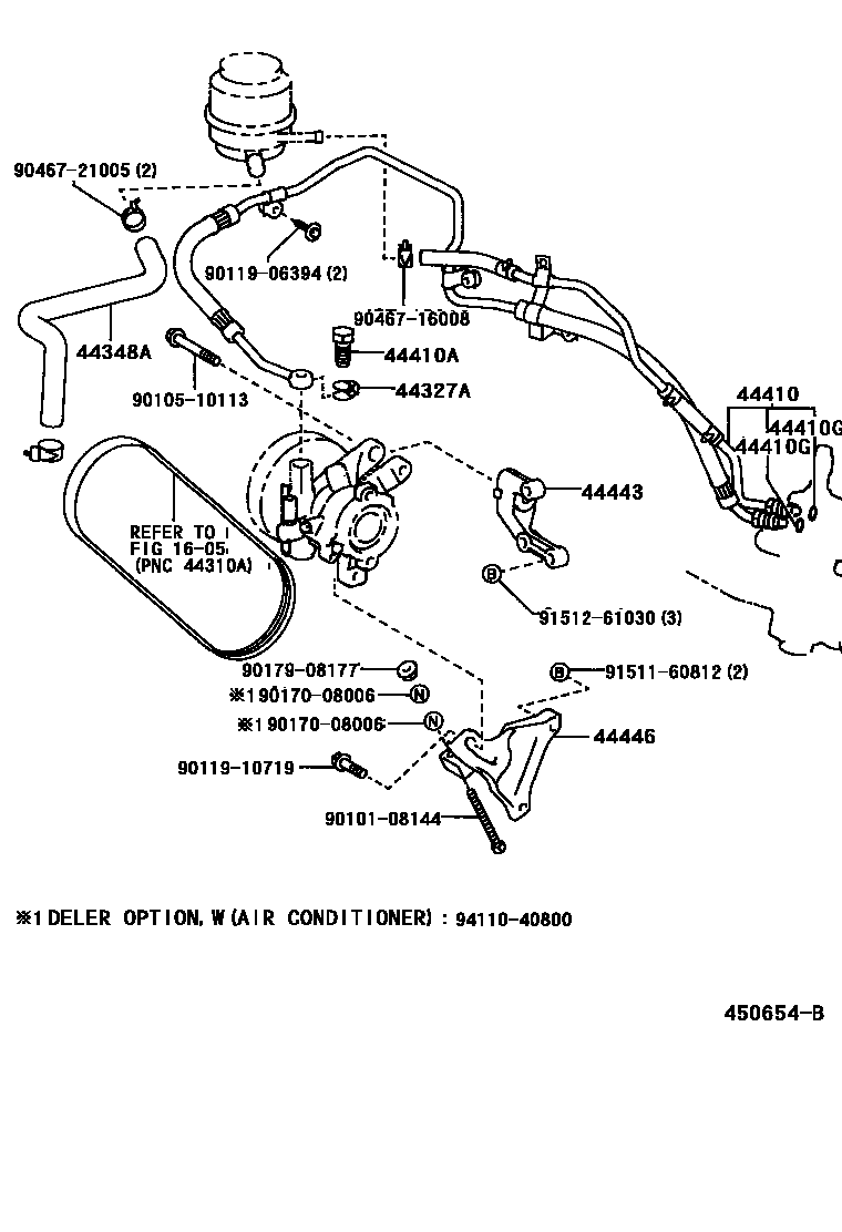 4503 — POWER STEERING TUBE