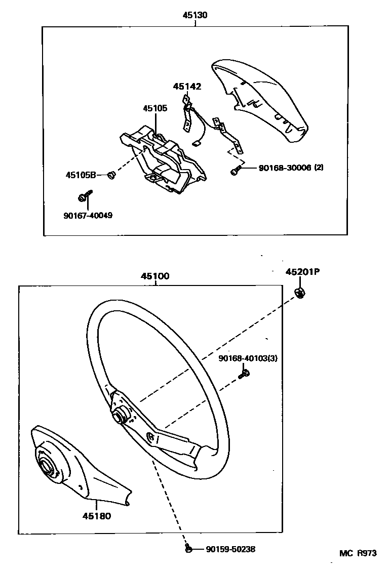 4504 — STEERING WHEEL