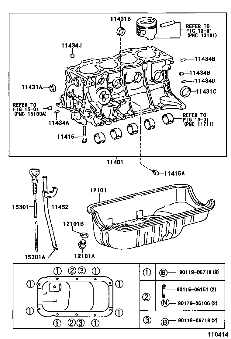 1105 — CYLINDER BLOCK