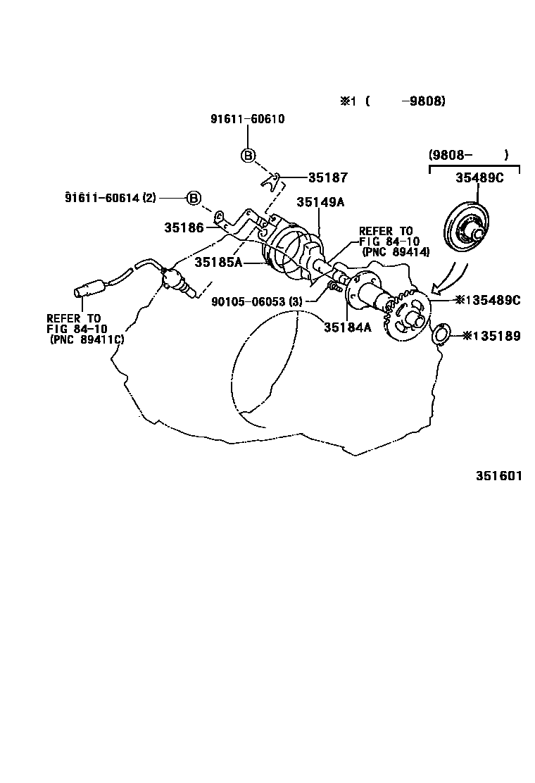 3511 — REAR OIL PUMP & GOVERNOR (ATM)