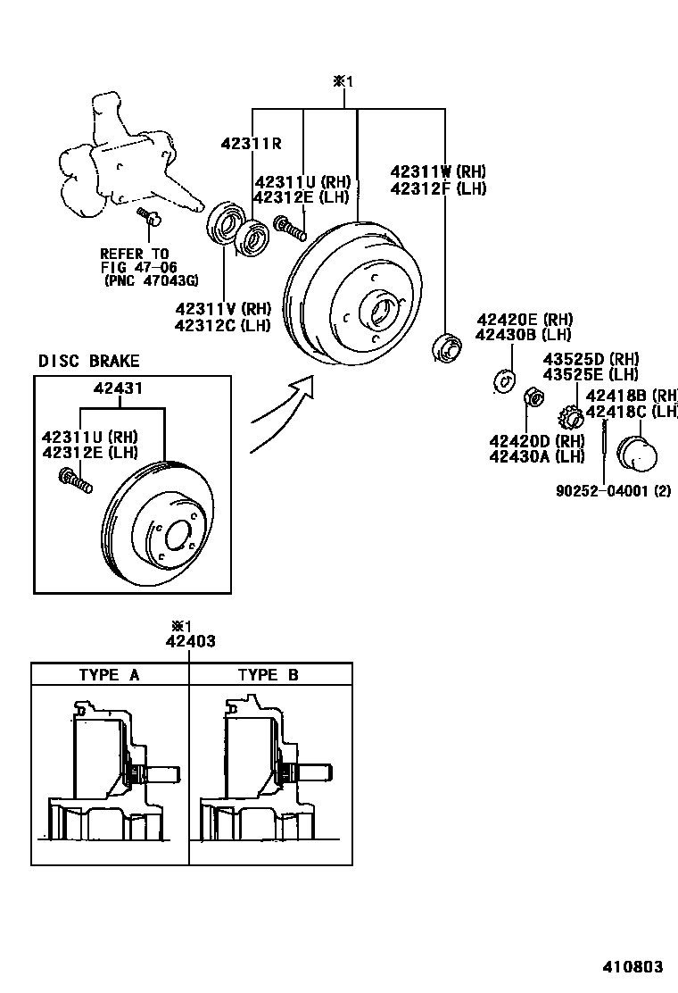 4102 — REAR AXLE SHAFT & HUB