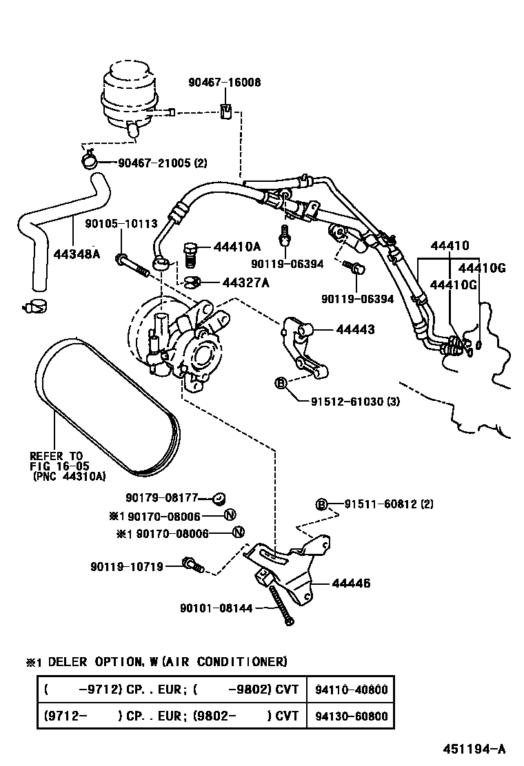 4503 — POWER STEERING TUBE