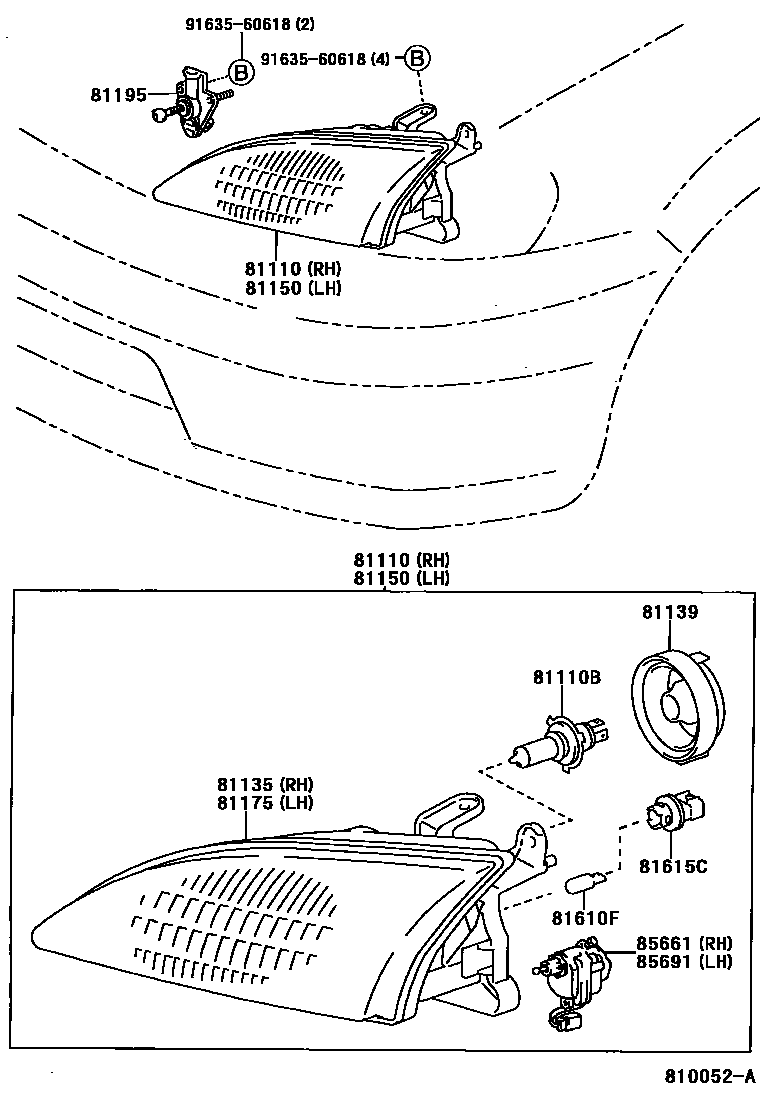8101 — HEADLAMP
