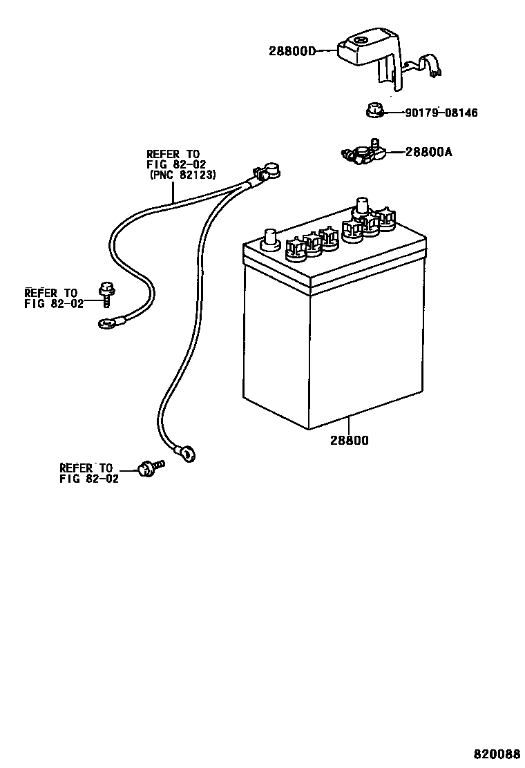 8201 — BATTERY & BATTERY CABLE