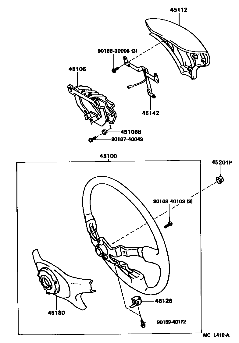 4504 — STEERING WHEEL