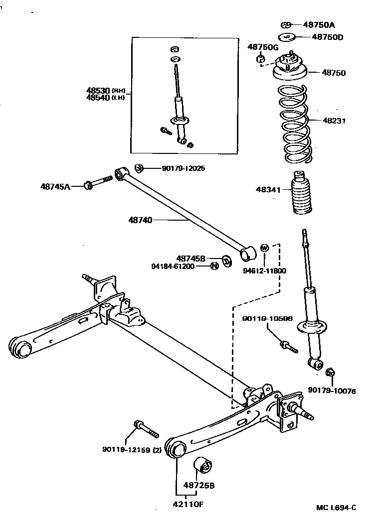 4804 — REAR SPRING & SHOCK ABSORBER