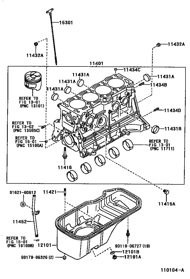 1105 — CYLINDER BLOCK