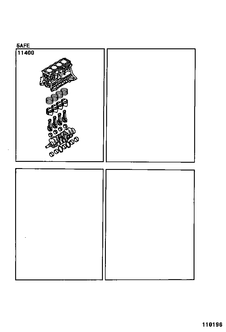 1102 — SHORT BLOCK ASSEMBLY