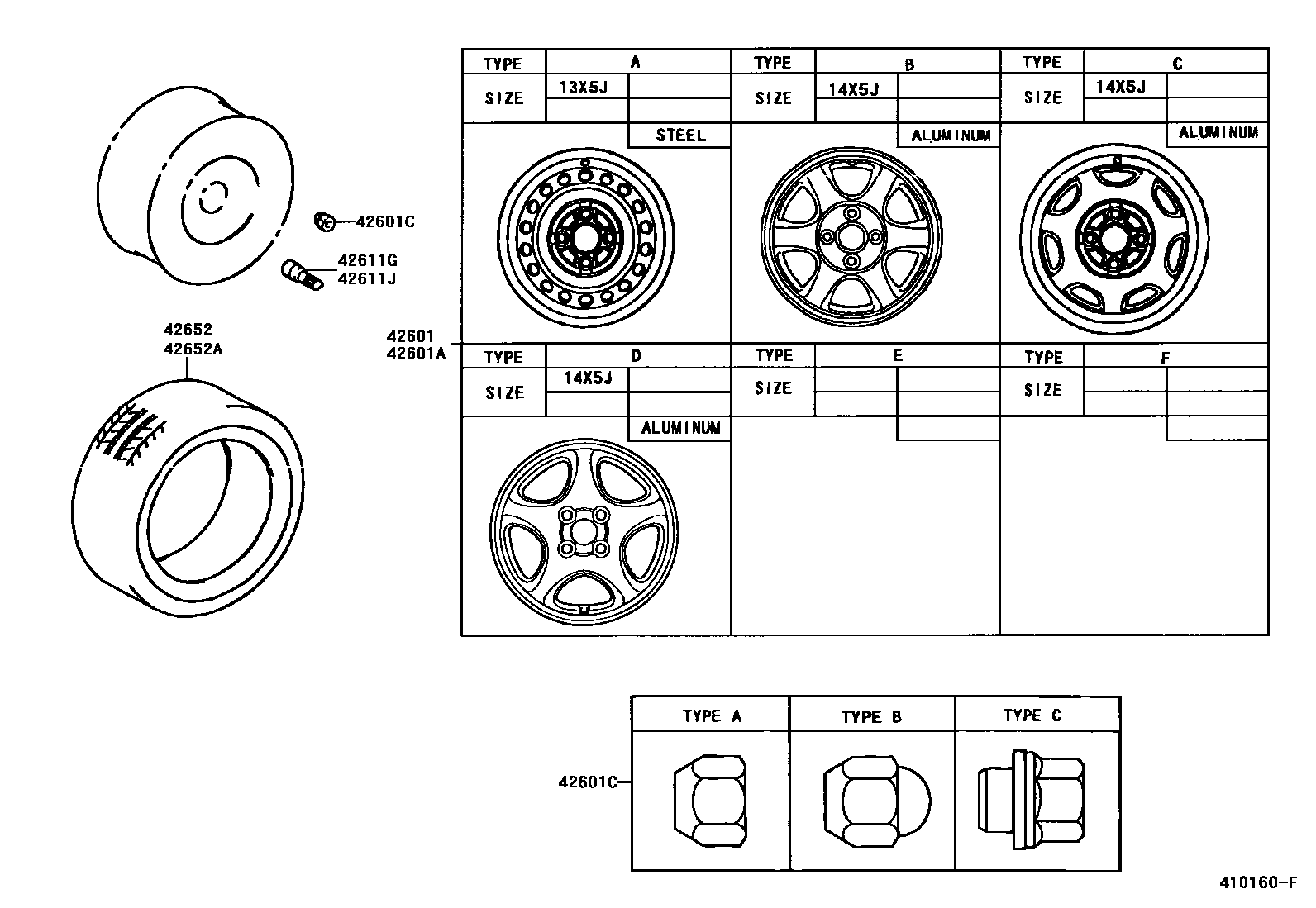 4103 — DISC WHEEL & WHEEL CAP
