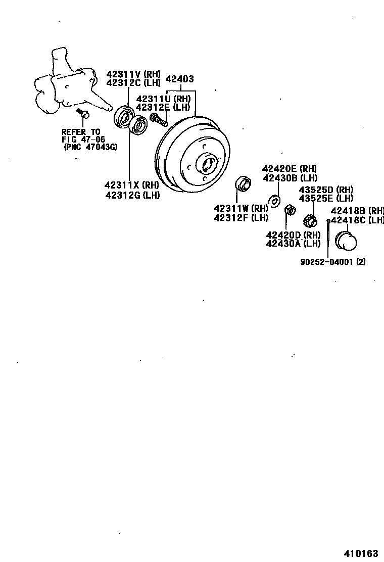 4102 — REAR AXLE SHAFT & HUB