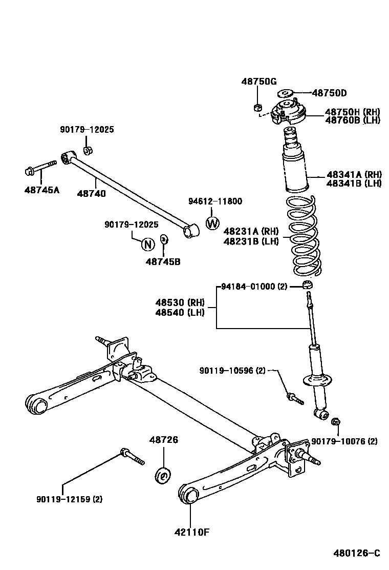 4804 — REAR SPRING & SHOCK ABSORBER