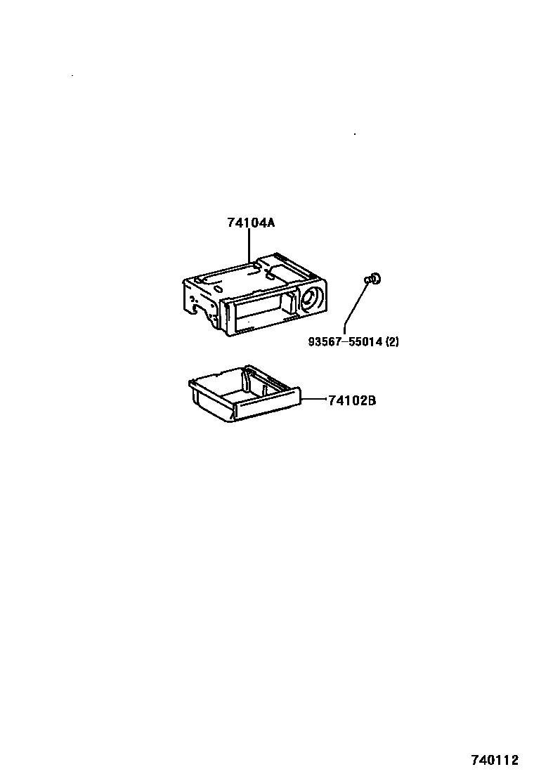 7404 — ASH RECEPTACLE