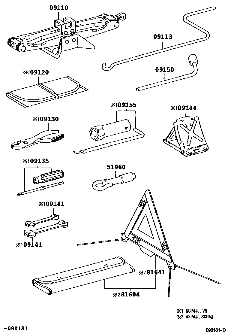 0901 — STANDARD TOOL