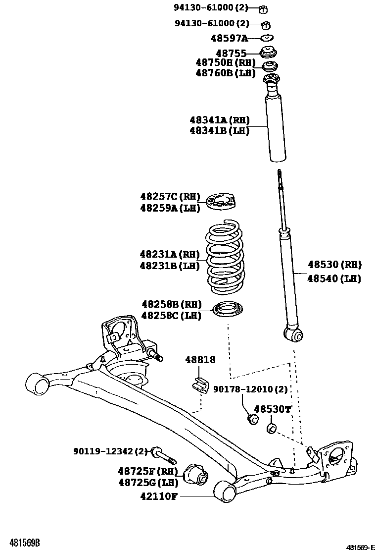 4804 — REAR SPRING & SHOCK ABSORBER