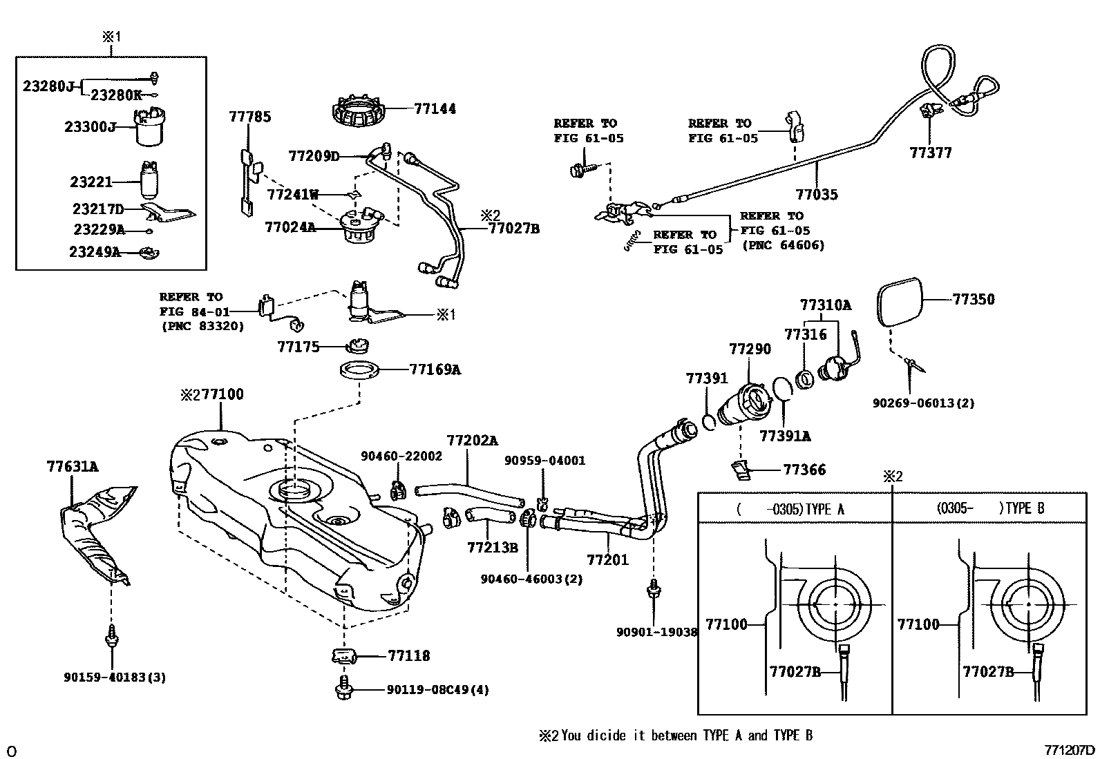 7701 — FUEL TANK & TUBE