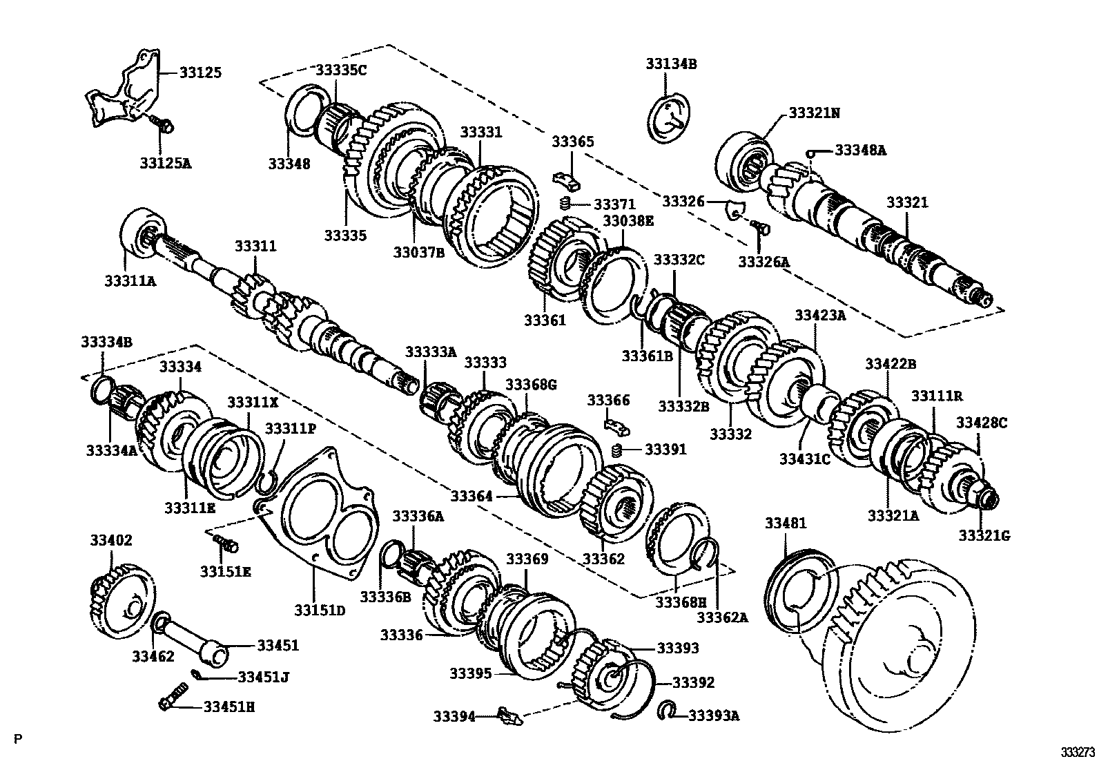 3305 — TRANSMISSION GEAR (MTM)