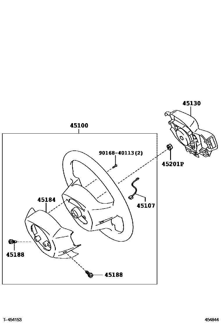 4504 — STEERING WHEEL