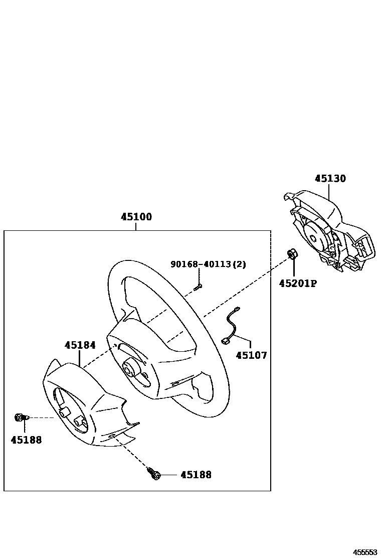 4504 — STEERING WHEEL