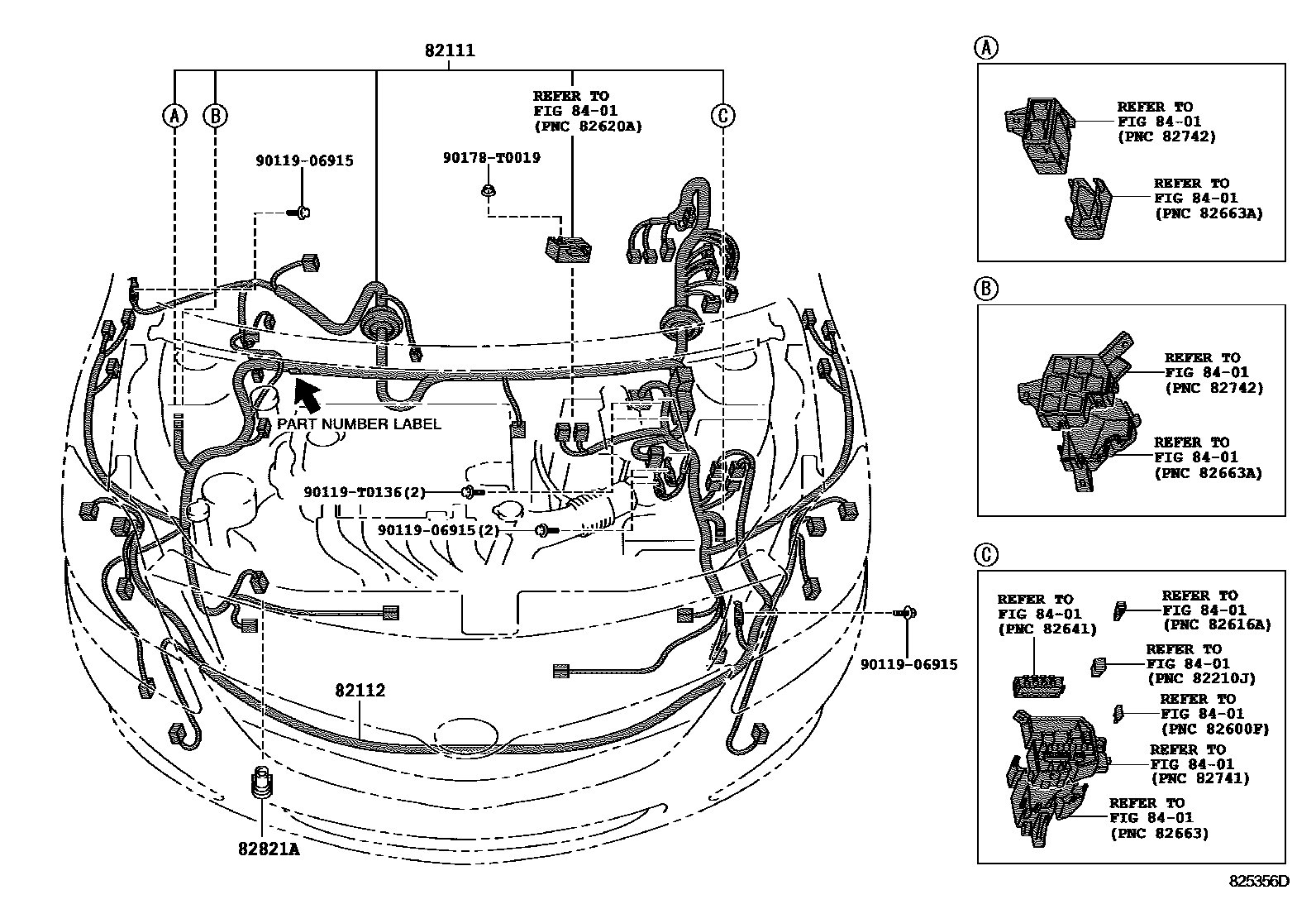 8202 — WIRING & CLAMP