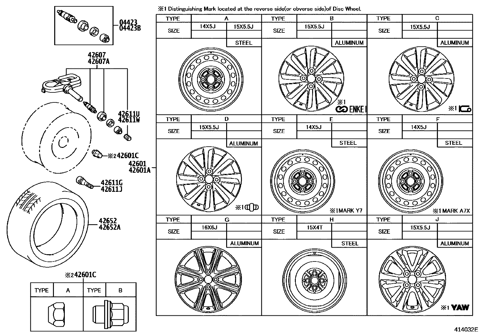 4103 — DISC WHEEL & WHEEL CAP